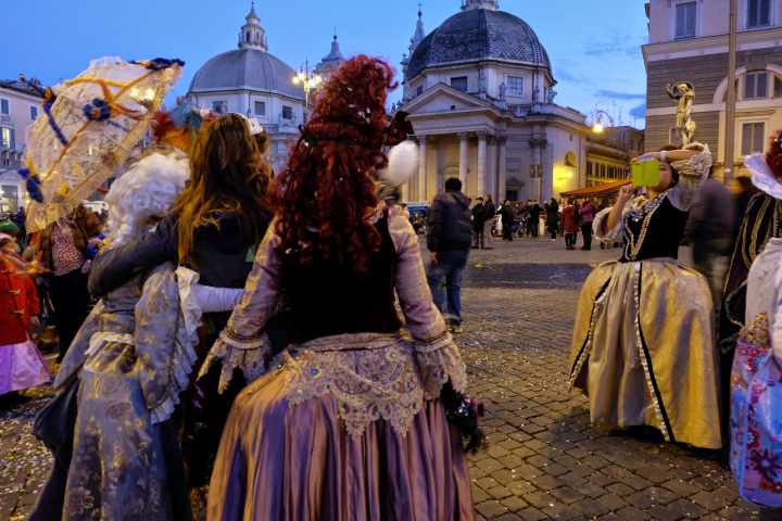 parrucche carnevale roma