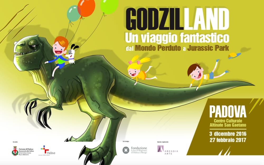 Godzil-Land. Un viaggio fantastico dal Mondo Perduto a Jurassic Park - See more at: http://padovacultura.padovanet.it/it/attivita-culturali/godzil-land#sthash.MASh40fx.dpuf Padova