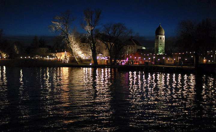 Christkindlmartkt auf der Fraueninsel Fraueninsel im Chiemsee