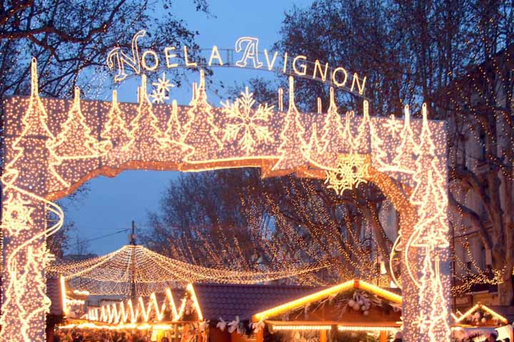 Avignon fête Noël Avignone