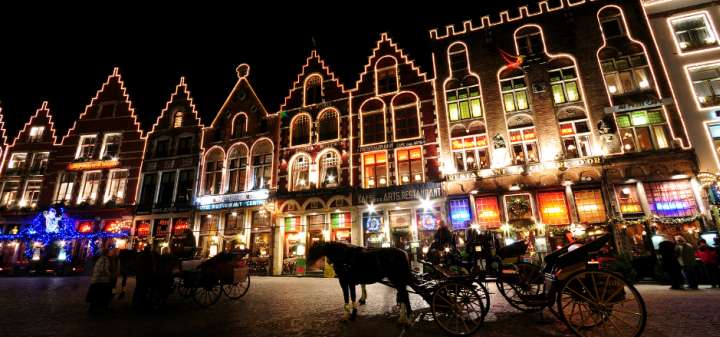 Wintergloed Bruges