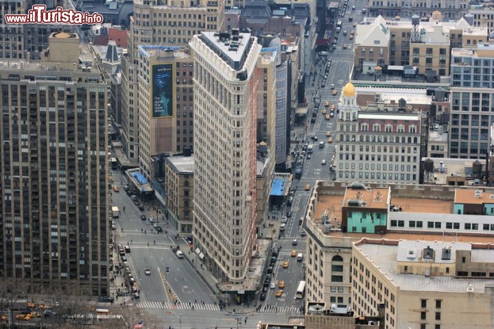 Flatiron Building, il grattacielo a forma di ferro da stiro a New York City