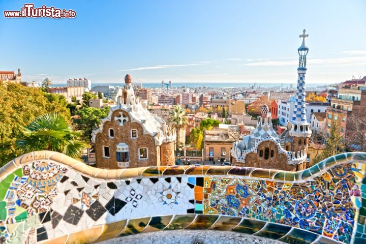 Parc Güell, il parco pubblico progettato da Gaudì a Barcellona