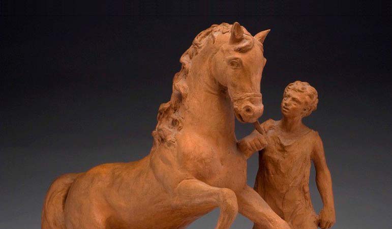 Mostra_De_Chirico_Scultore_Arezzo_Toscana