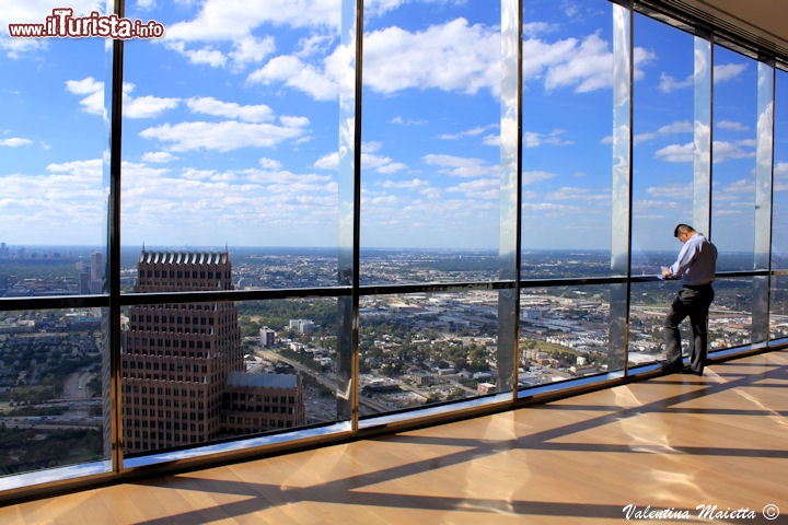 JPMorgan Chase Tower: una vista panoramica gratuita su Houston Downtown