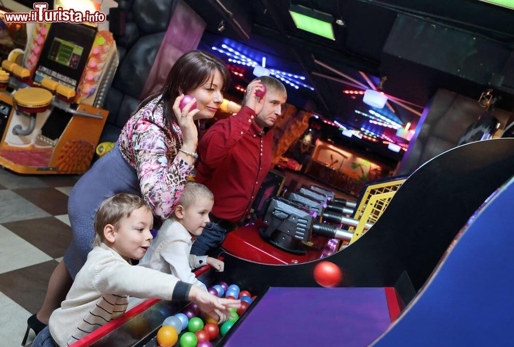 Parchi divertimento invernali in Italia, al coperto con i bambini