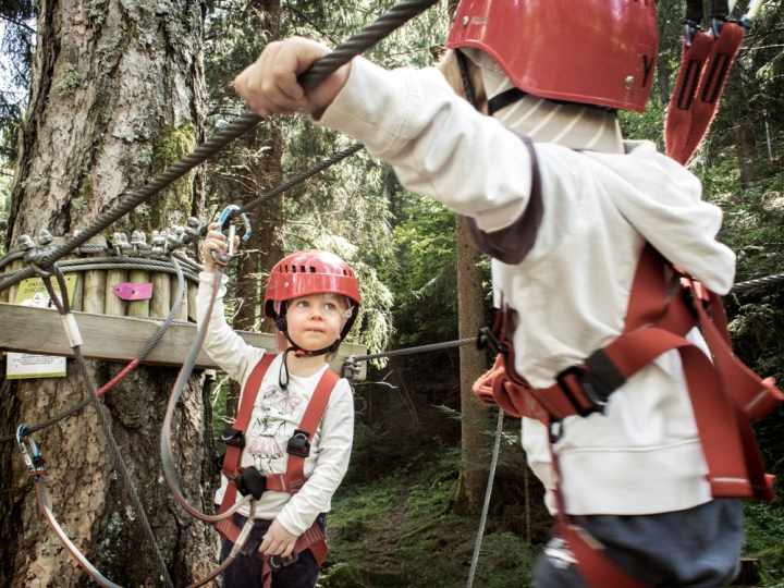 I migliori parchi avventura per bambini del Trentino