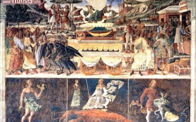 Tura_Cosm__Allegoria_diGiugno_Trionfo_di_Mercurio_Palazzo_Schifanoia_Ferrara