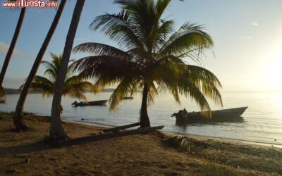 barche_in_legno_ormeggiate_al_tramonto_vicino_alla_spiaggia_con_palme_suriname
