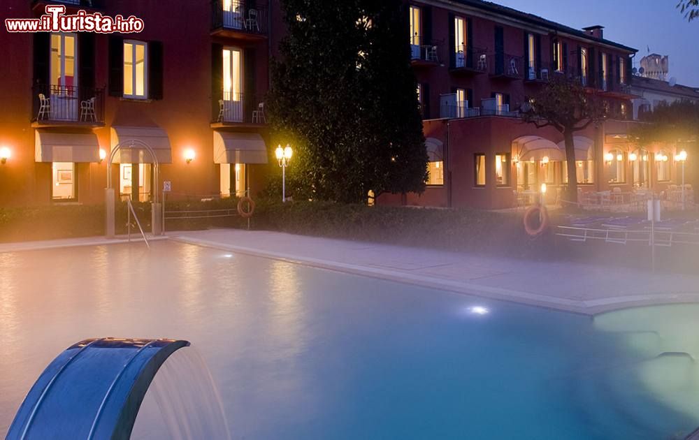 Lo Stabilimento termale dell’Hotel Fonte Boiola a Sirmione