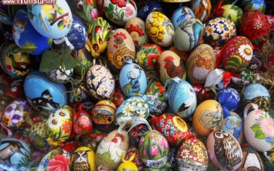 Uova artigianali per la Pasqua a Budapest