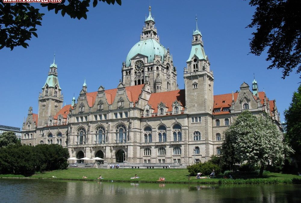 Il Neues Rathaus di Hannover, il nuovo municipio della città