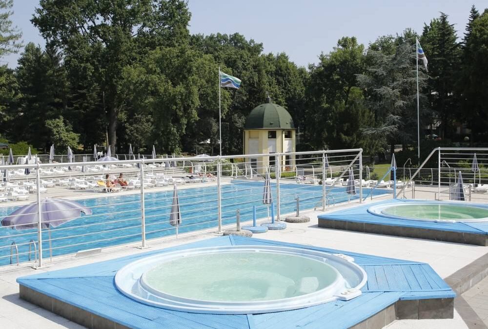 Lo Stabilimento termale e Centro benessere delle Terme di Miradolo