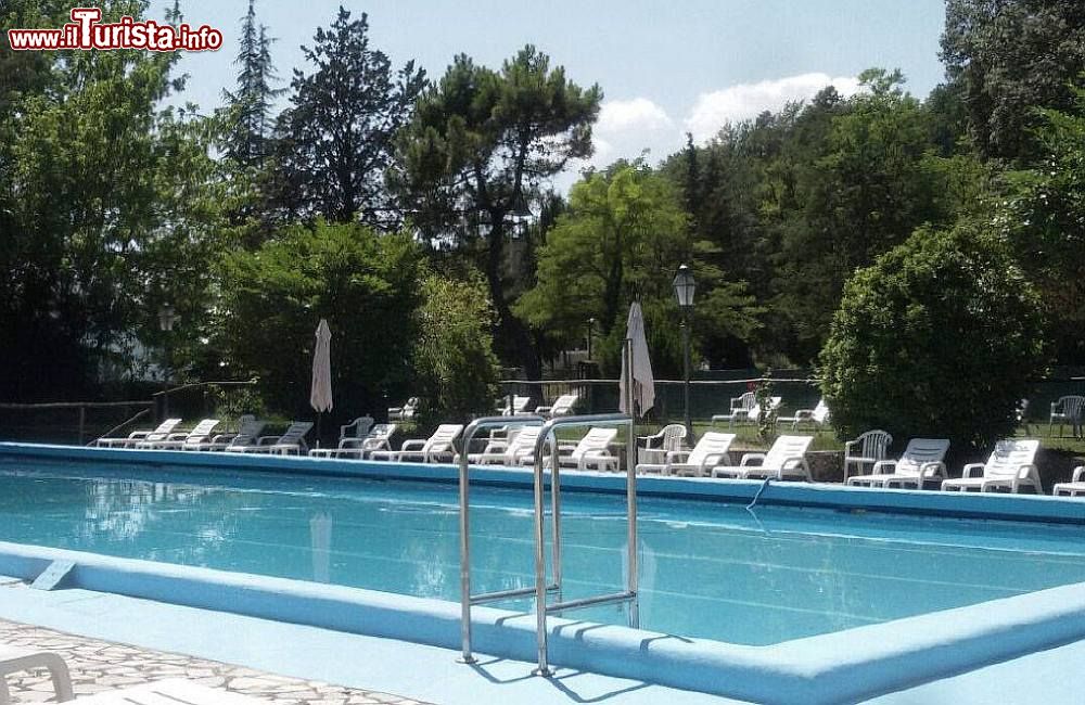 Lo Stabilimento termale delle Terme di Fontecchio a Città di Castello