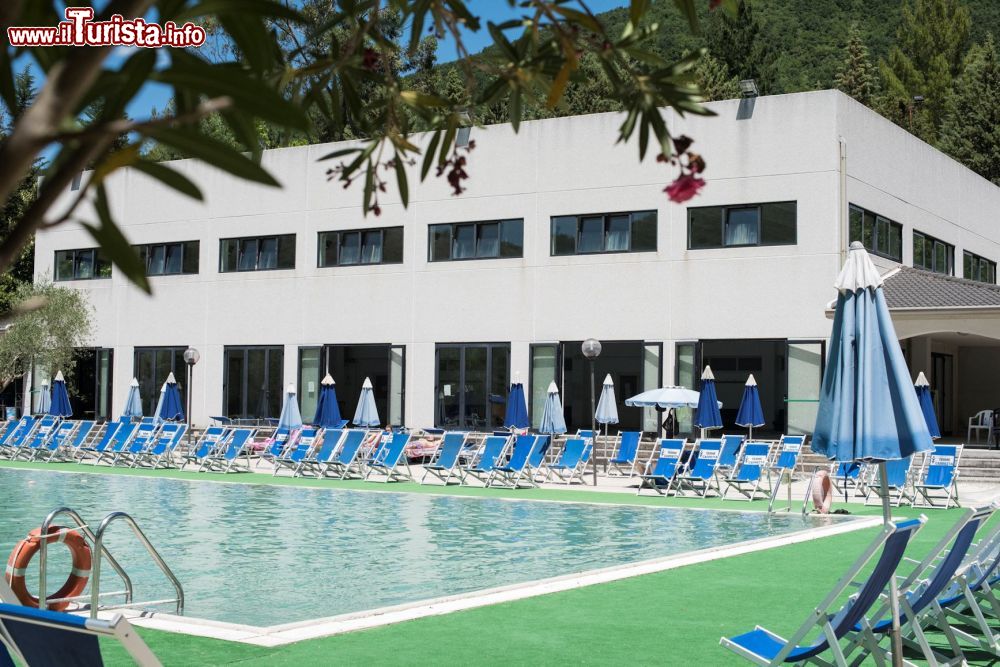 Lo Stabilimento termale dell’Hotel Cappetta a Contursi Terme