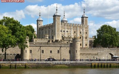 la torre di londra fortografata in primavera vacanze di pasqua Primavera a Londra, la Torre fotografata dal Tamigi