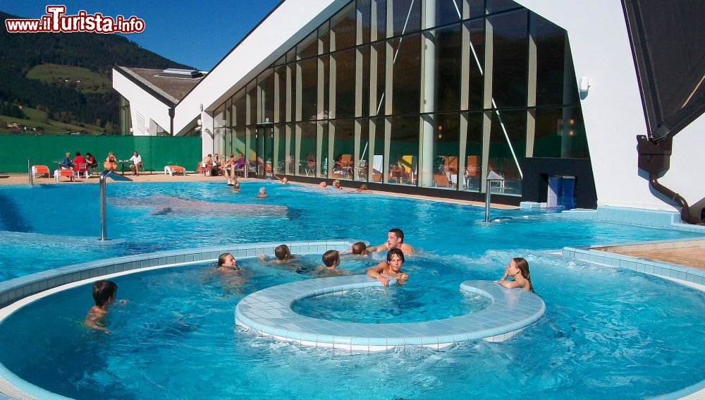 Le terme e il parco acquatico di Erlebnis Therme Amadè a Altenmarkt im Pongau