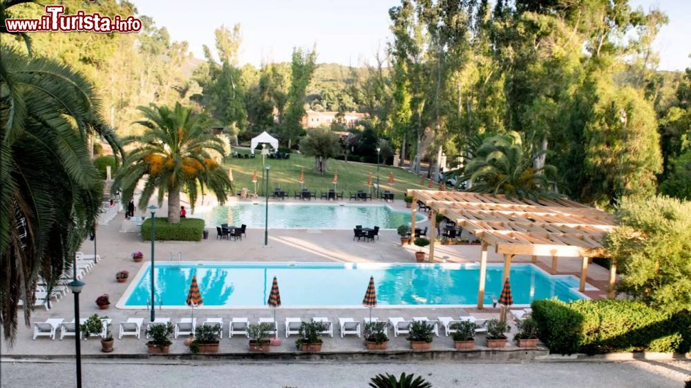 Lo stabilimento termale Antiche Terme a Sardara