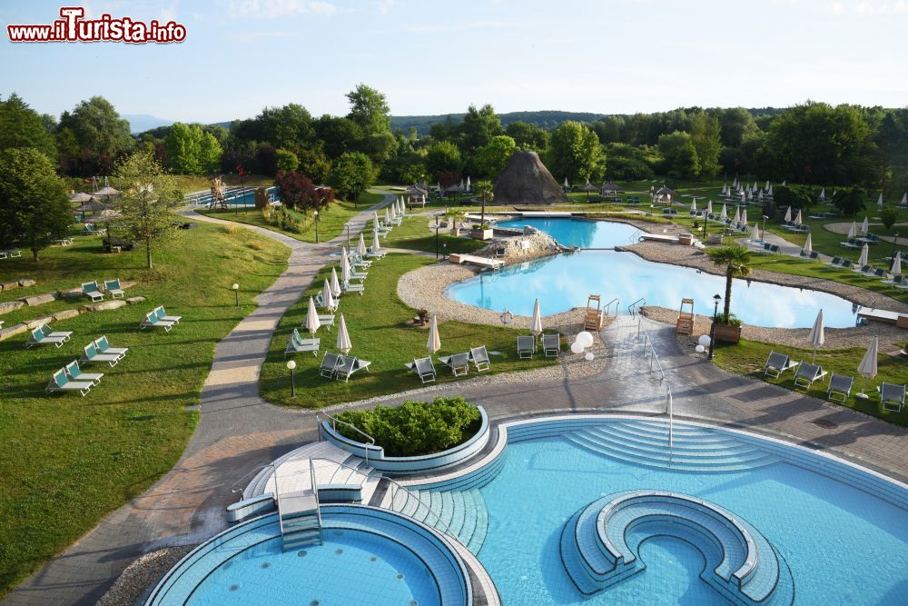 Lo Stabilimento termale delle Terme Rogner a Bad Blumau