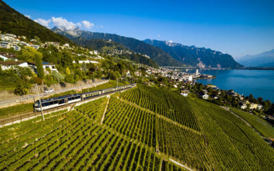 da Losanna a Montreux in treno da Losanna a Montreux in treno