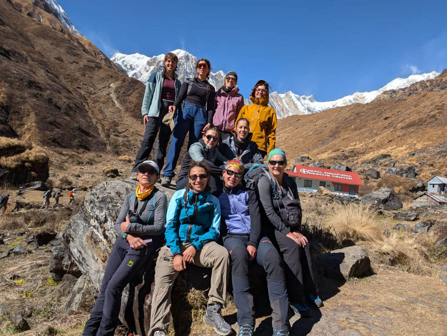 in vetta al Nepal