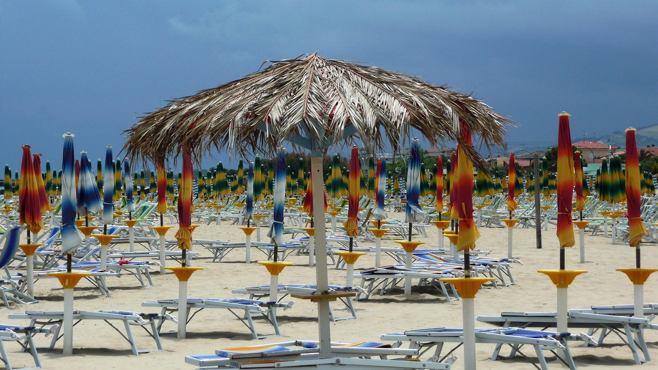 Spiaggia sulkla costa degli Abruzzi